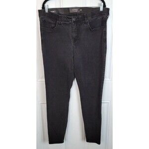 Torrid Sky High Skinny Jeans Size 18T Tall Black Wash